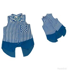 Summer button up tank